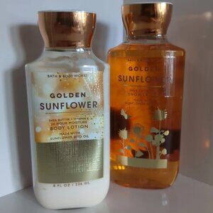 Bath and Body Works - Golden Sunflower Set
